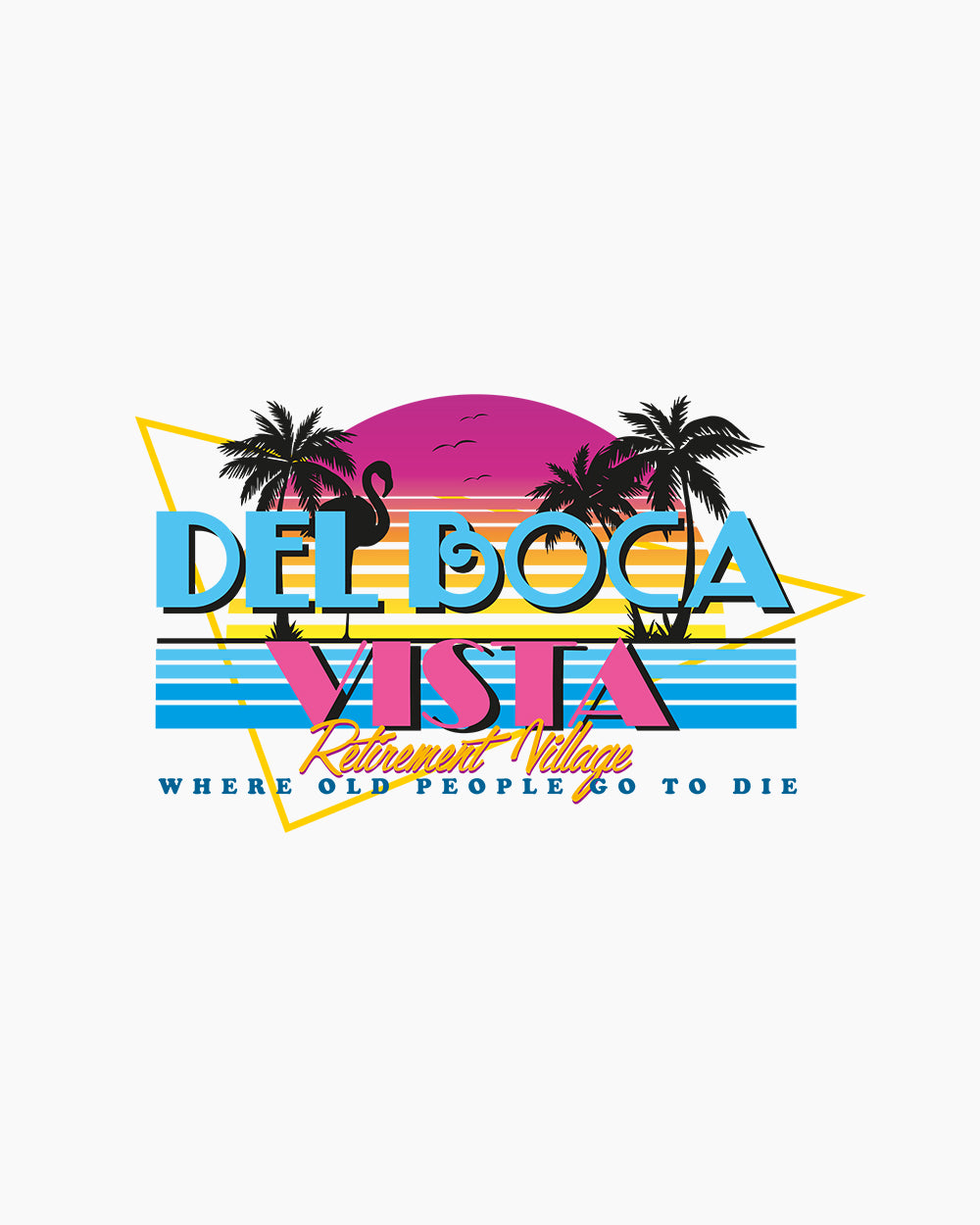 Del Boca Vista T-Shirt Australia Online #colour_white