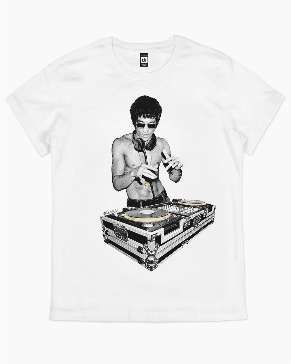 Dj fashion white t shirt