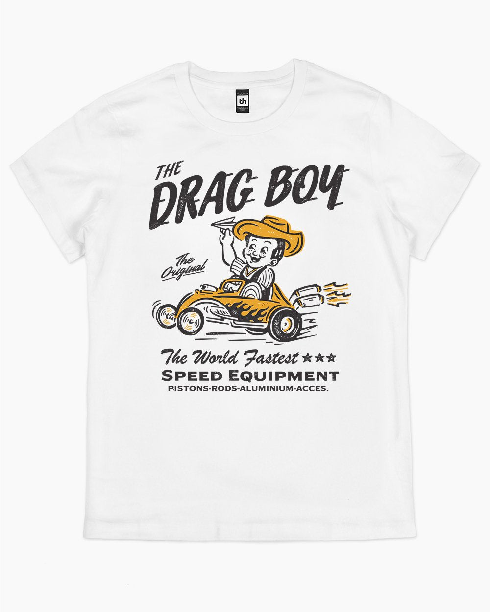 The Drag Boy T-Shirt Australia Online #colour_white