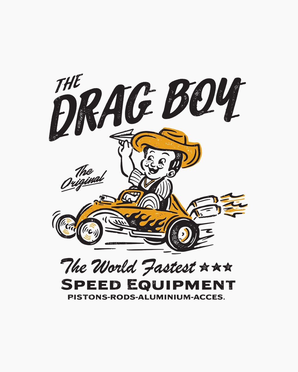 The Drag Boy T-Shirt Australia Online #colour_black ringer