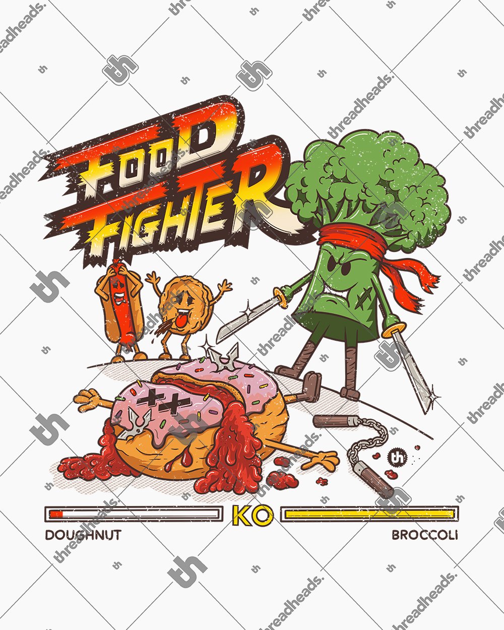 Food Fighter Hoodie Australia Online #colour_white