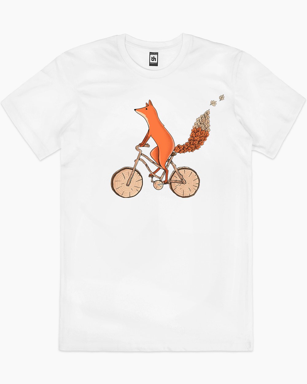 Fox Bicycle T-Shirt Australia Online #colour_white
