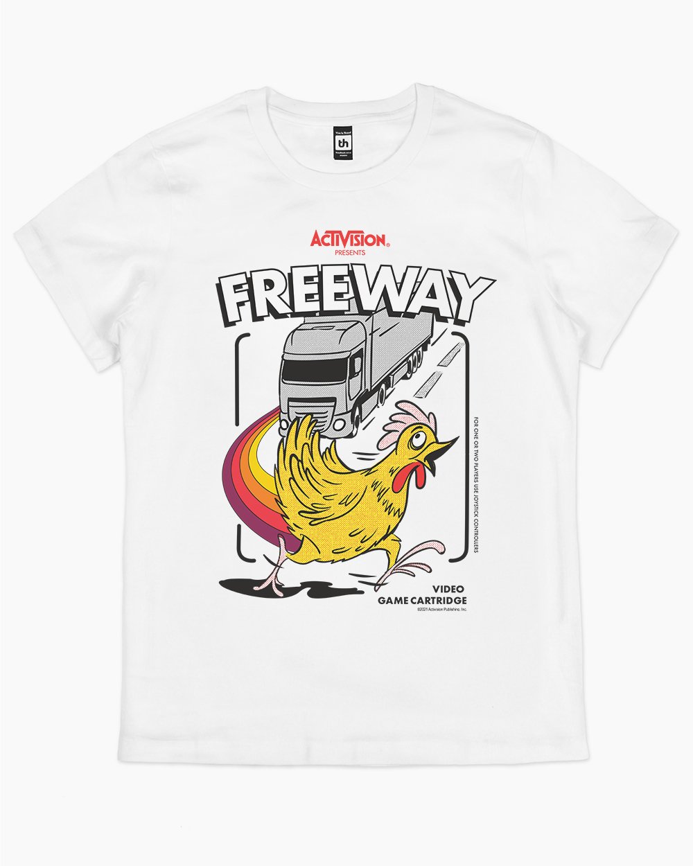 Freeway Version 2 T-Shirt Australia Online #colour_white