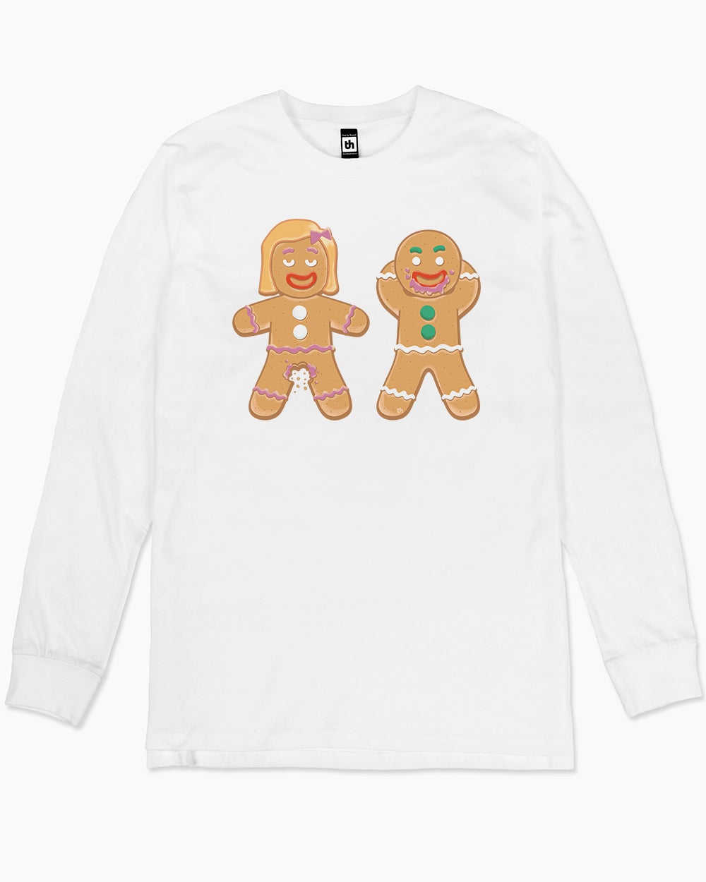 Gingerbread Friends Long Sleeve Australia Online #colour_white