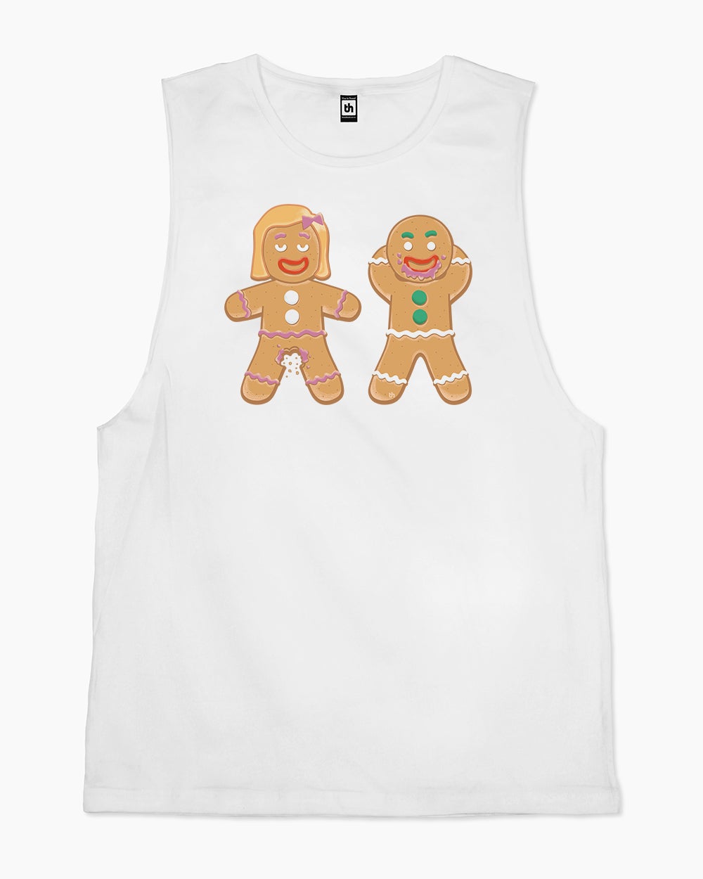 Gingerbread Friends Tank Australia Online #colour_white