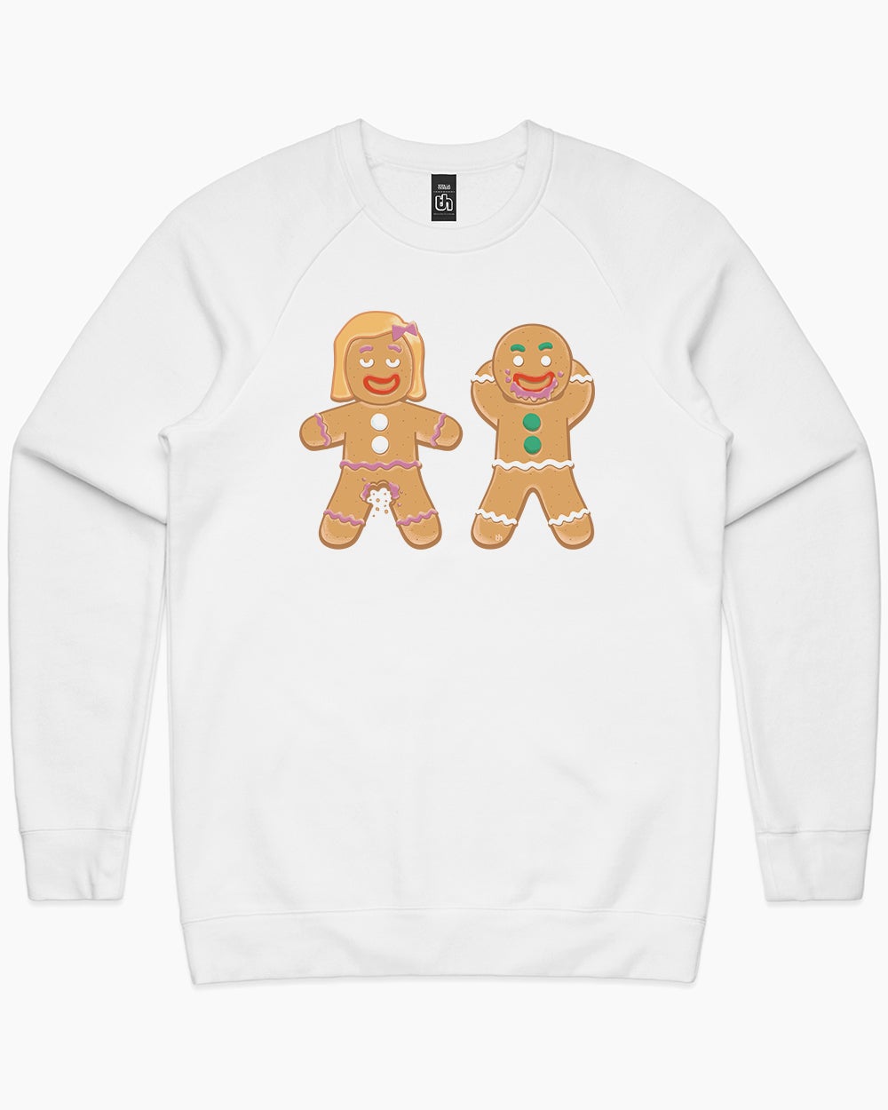 Gingerbread Friends Sweater Australia Online #colour_white