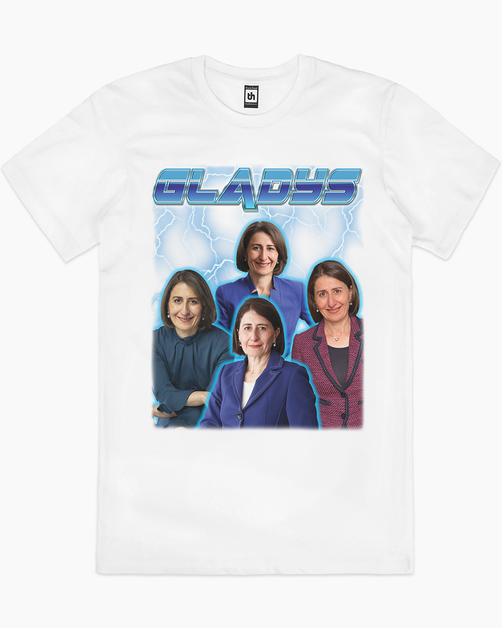 Gladys T-Shirt Australia Online #colour_white