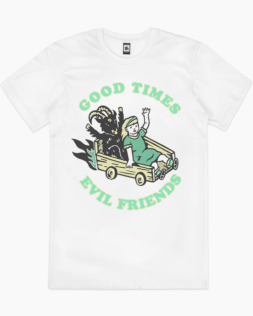 Good Times T-Shirt Australia Online #colour_white