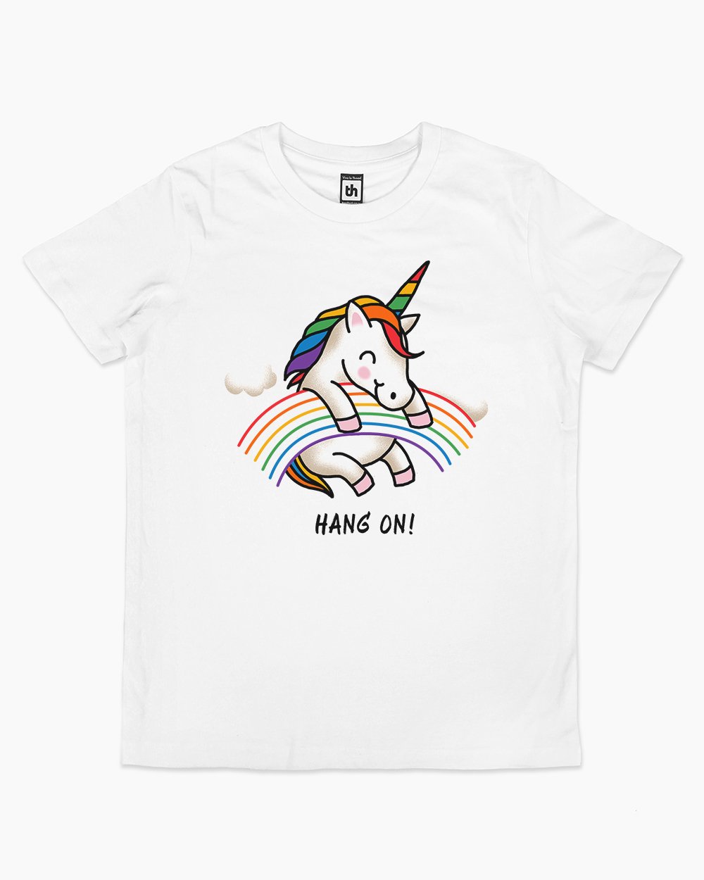 Hang On! Kids T-Shirt Australia Online #colour_white