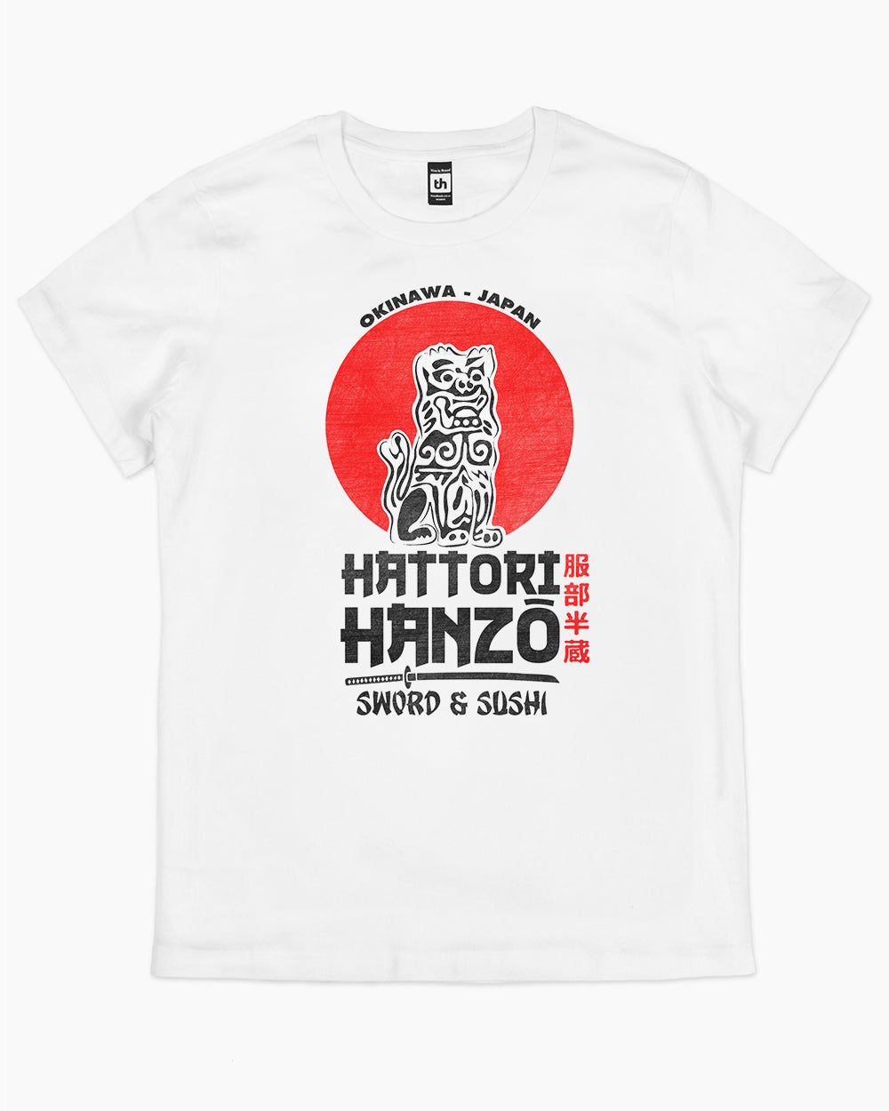 Hattori Hanzo T-Shirt Australia Online #colour_white