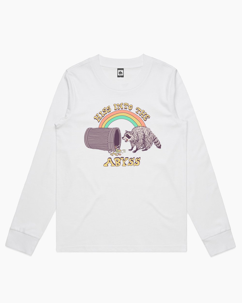 Hiss into the Abyss Long Sleeve Australia Online #colour_white