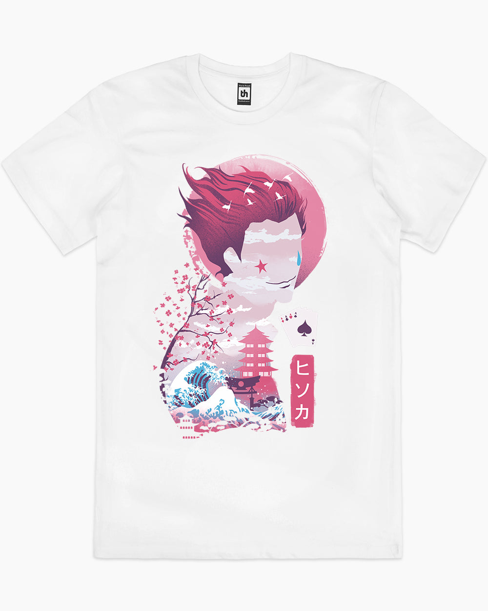 Hunter Ukiyo E T-Shirt Australia Online #colour_white