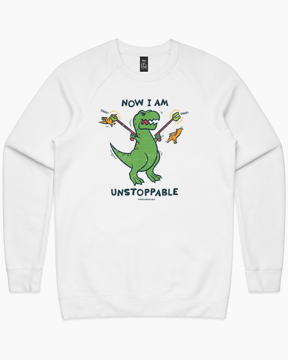 I Am Unstoppable Sweater Australia Online #colour_white