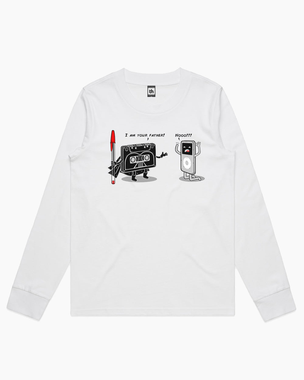 I Am Your Father Long Sleeve Australia Online #colour_white