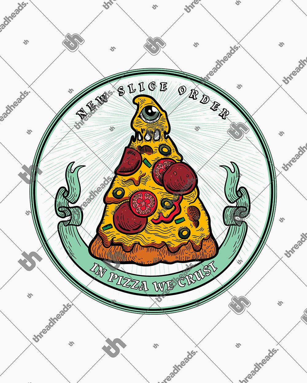 In Pizza We Crust Sweater Australia Online #colour_white