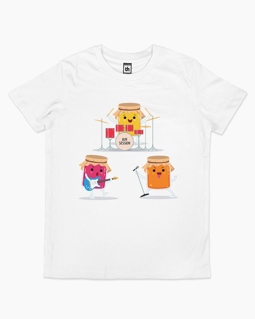 Jam Session Kids T-Shirt Australia Online #colour_white