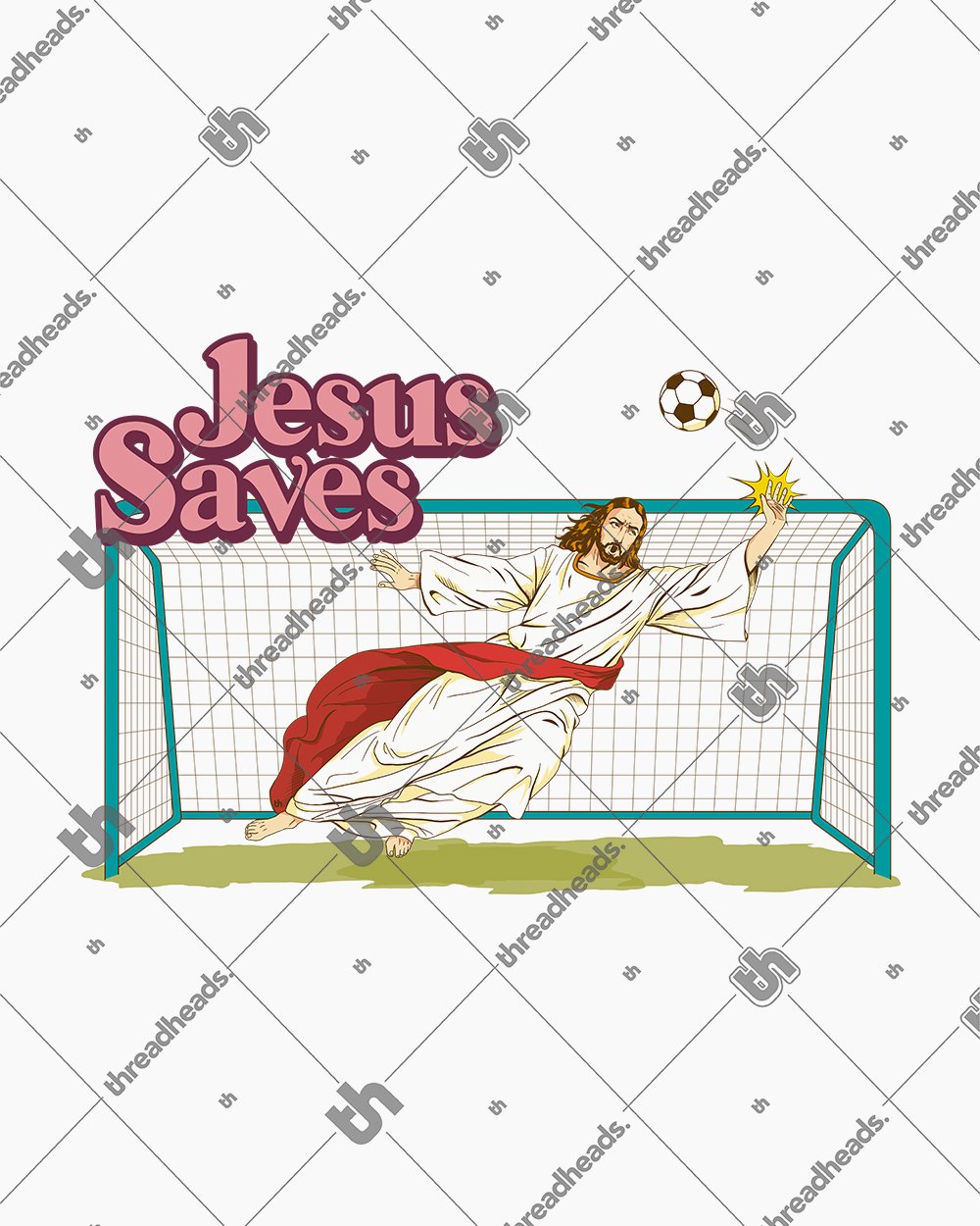 Jesus Saves T-Shirt Australia Online #colour_white