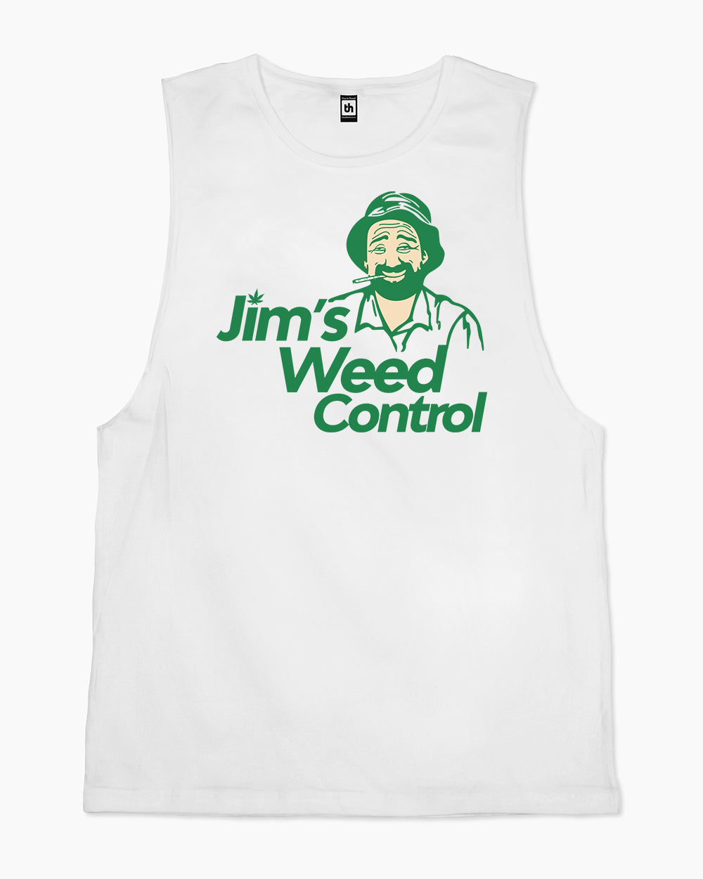 Jim's Weed Control Tank Australia Online #colour_white