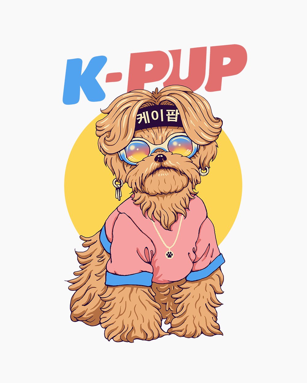 K-Pup Hoodie Australia Online #colour_white