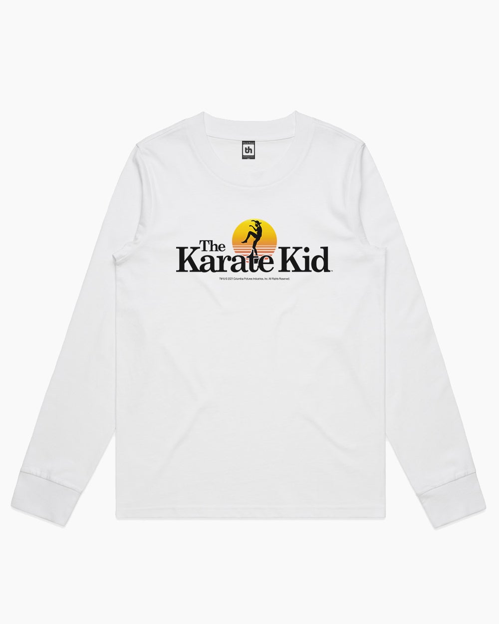 Karate Kid Logo Long Sleeve Australia Online #colour_white