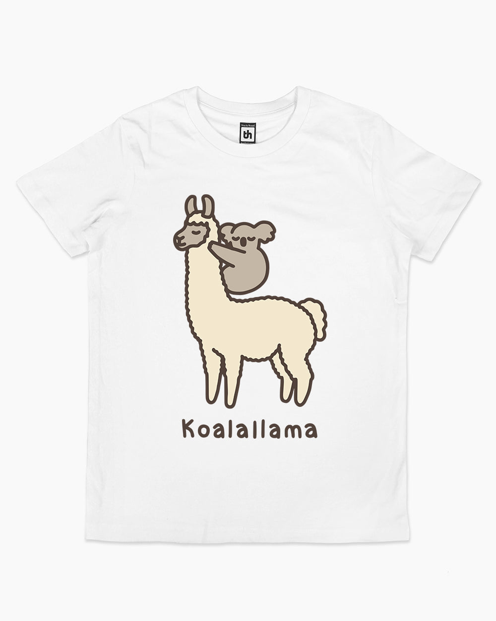 Koalallama Kids T-Shirt Australia Online #colour_white