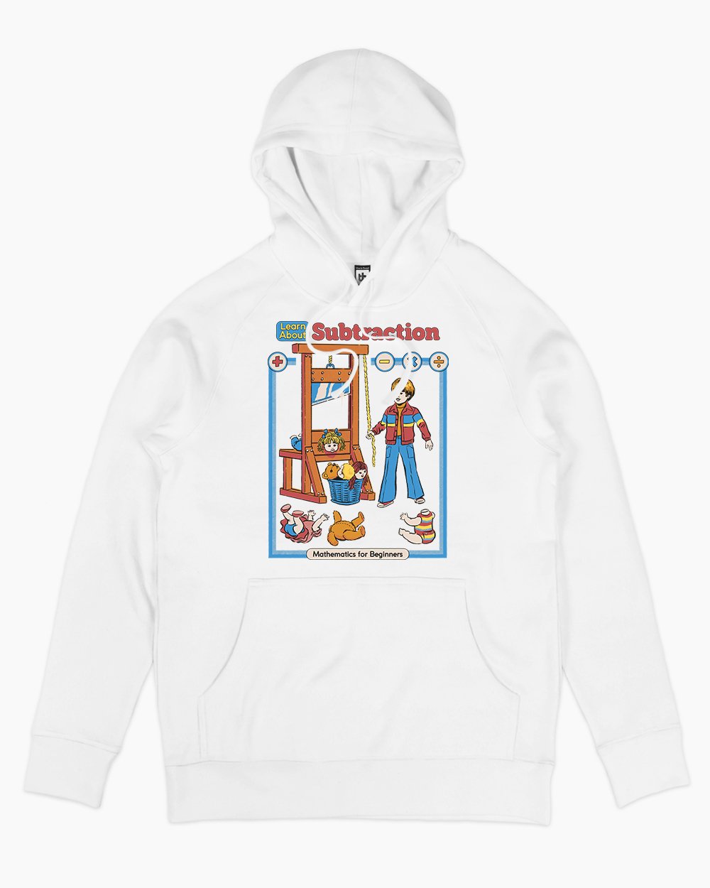 Learn About Subtraction Hoodie Australia Online #colour_white