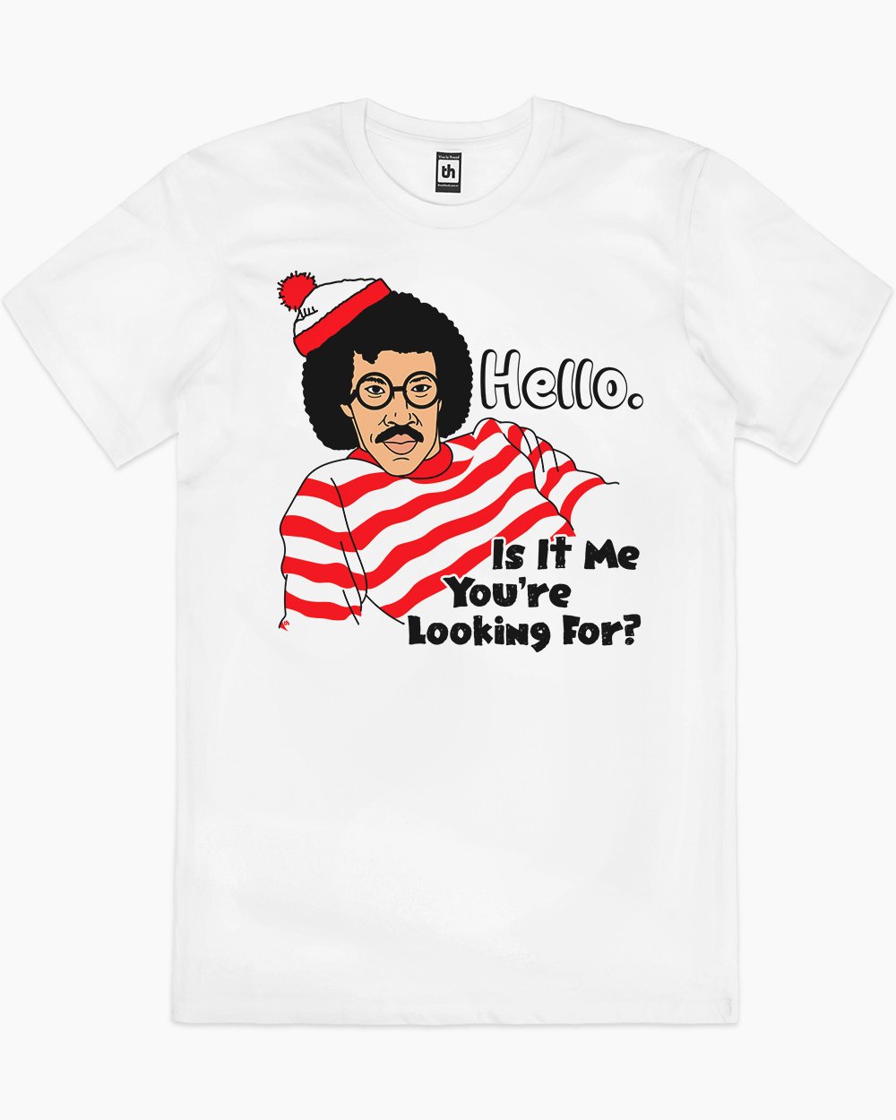 Hello Lionel T-Shirt Australia Online #colour_white