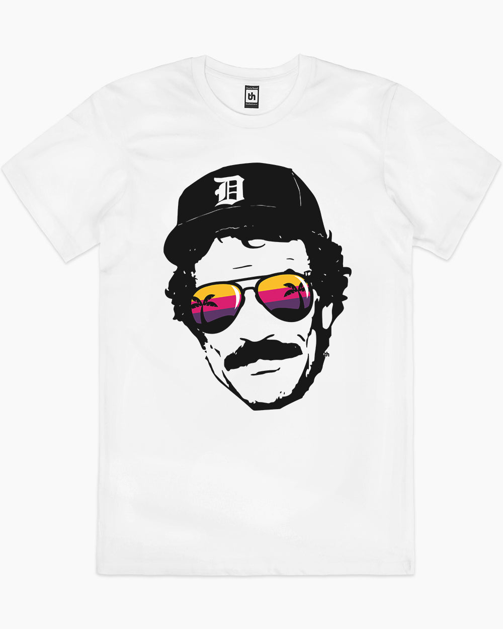 Magnum P.I. T-Shirt Australia Online #colour_white