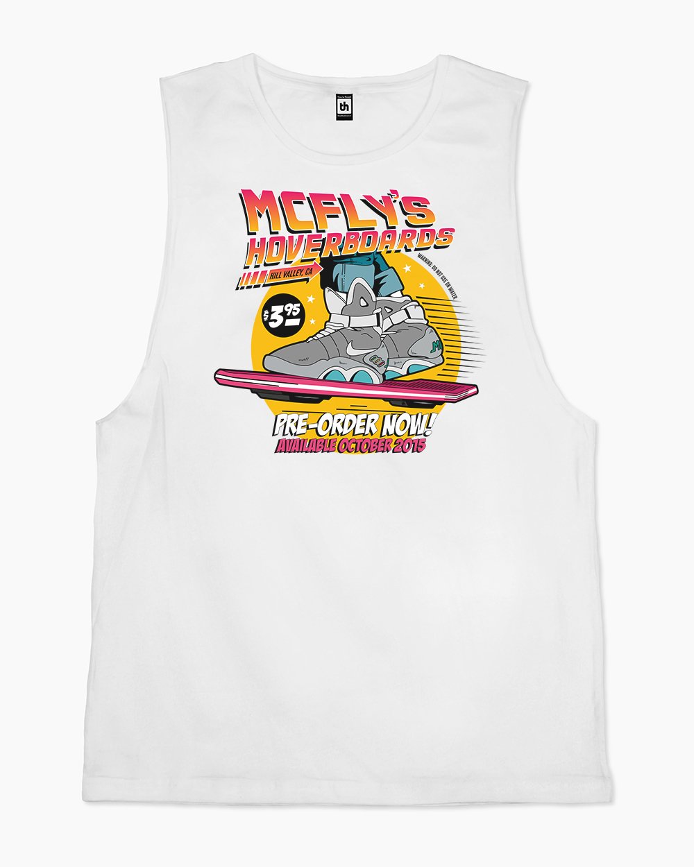 McFly's Hoverboards Tank Australia Online #colour_white