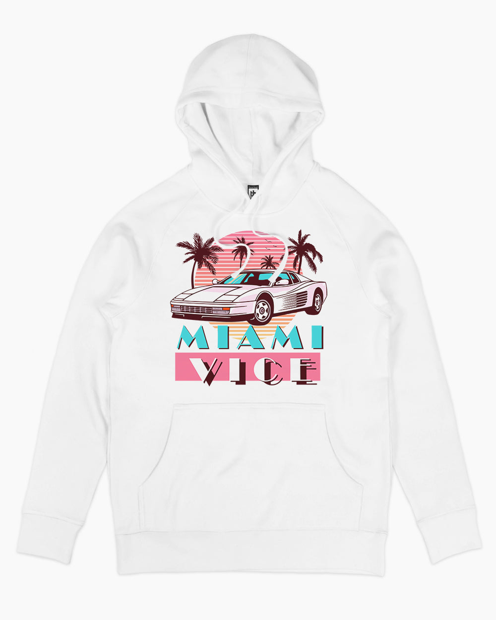 Miami Vice Hoodie Australia Online #colour_white