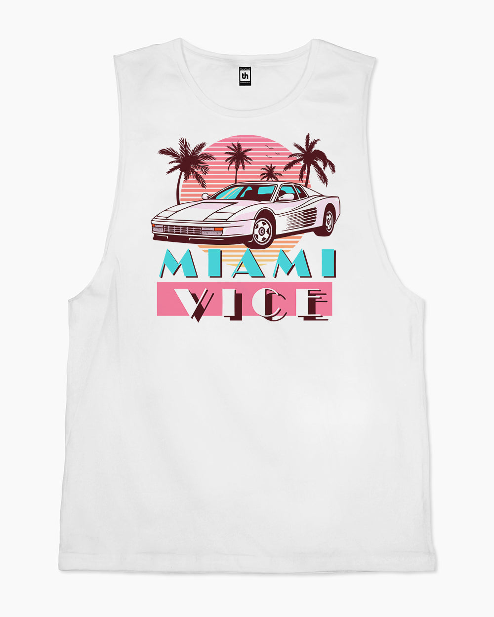 Miami Vice Tank Australia Online #colour_white