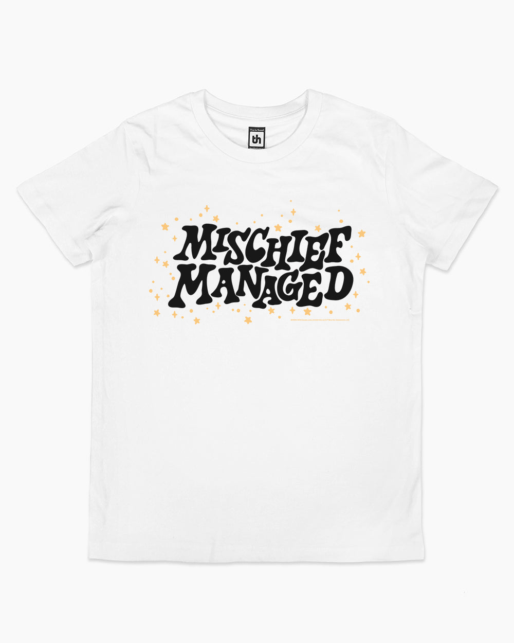 Mischief Managed Kids T-Shirt Australia Online #colour_white