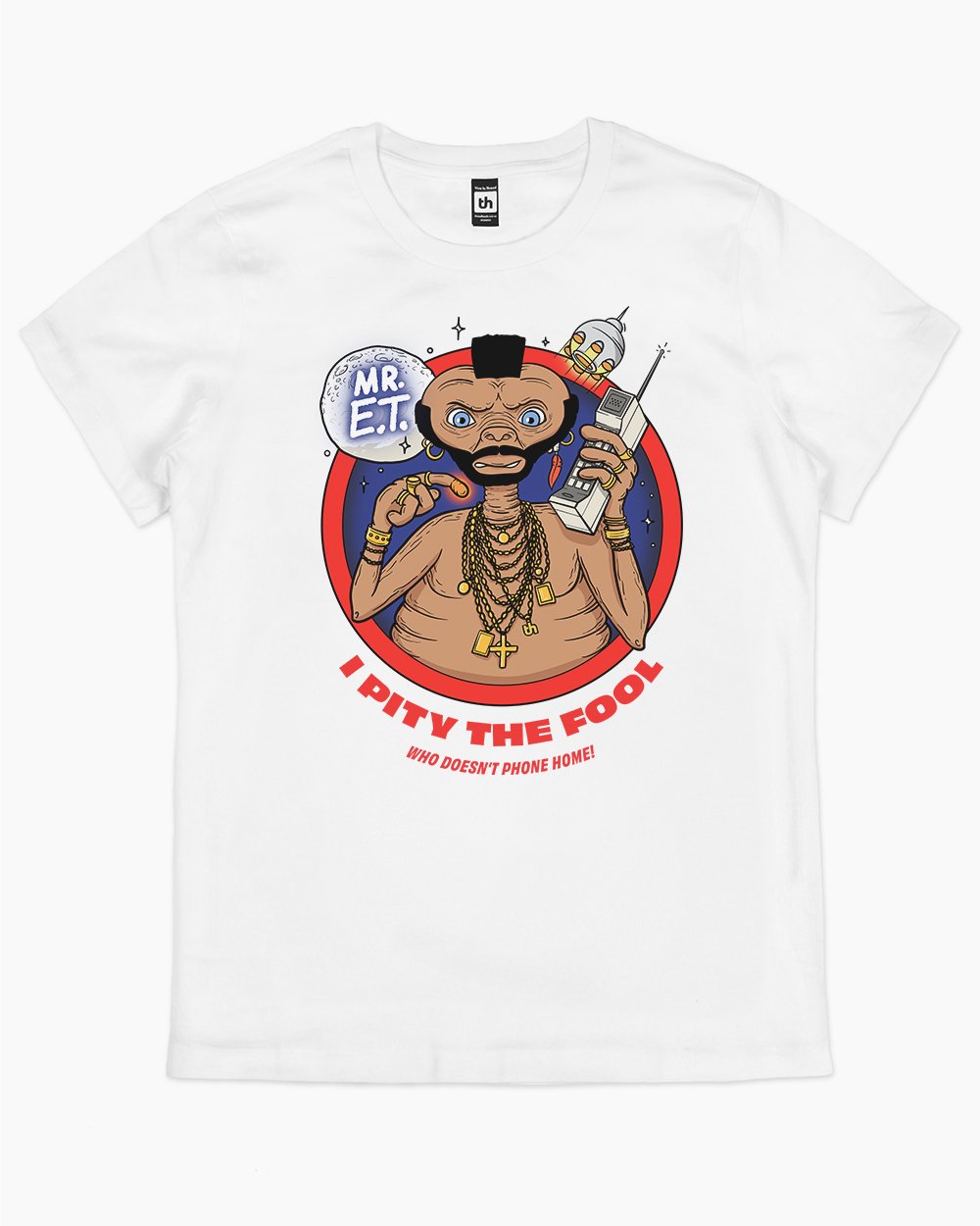 Mr ET T-Shirt Australia Online #colour_white