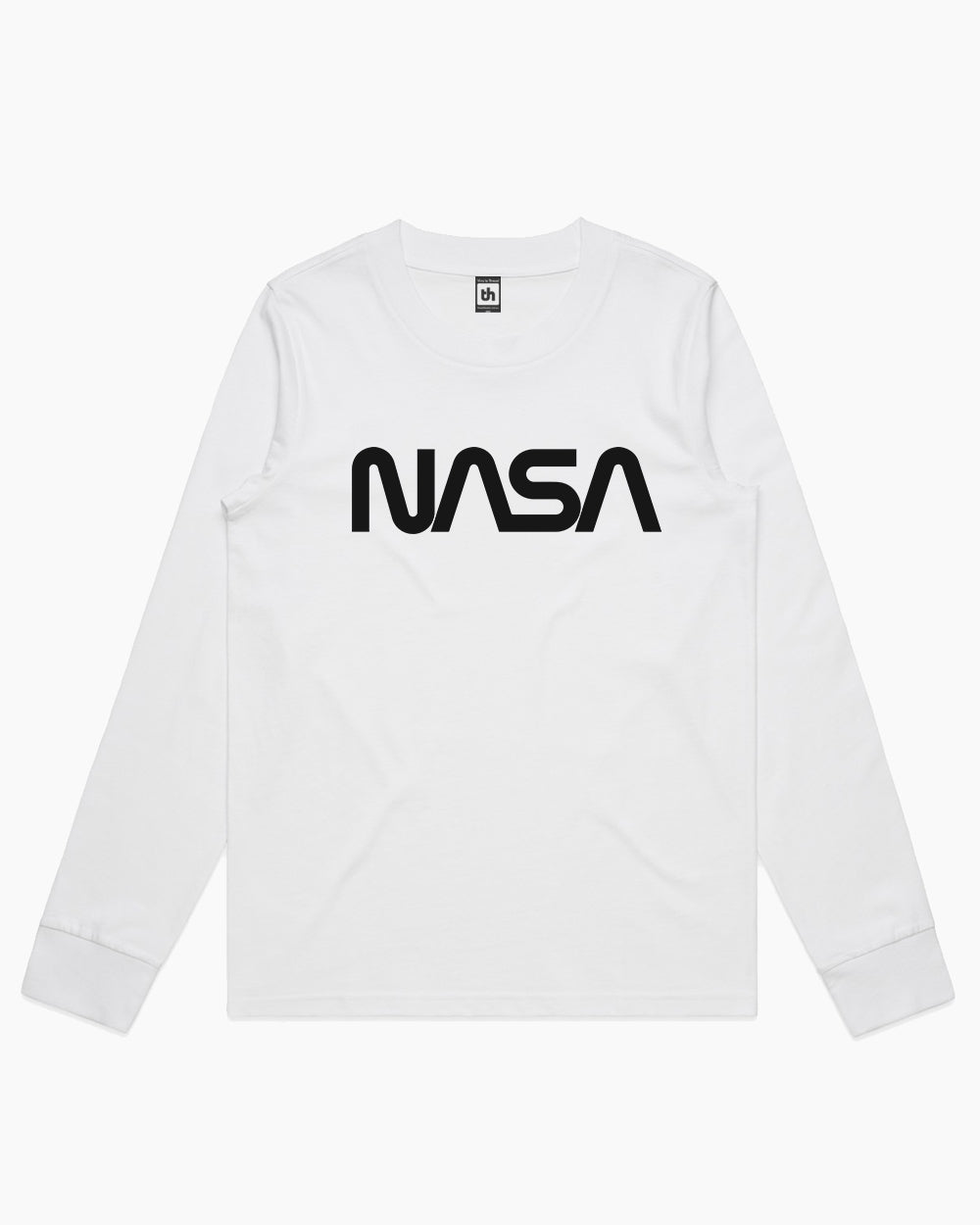 NASA Logotype Long Sleeve Australia Online #colour_white