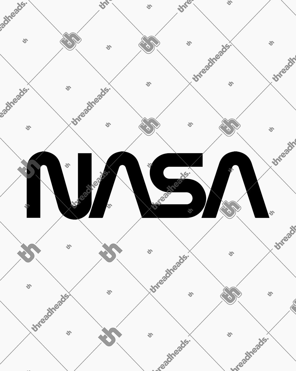 NASA Logotype Hoodie Australia Online #colour_white