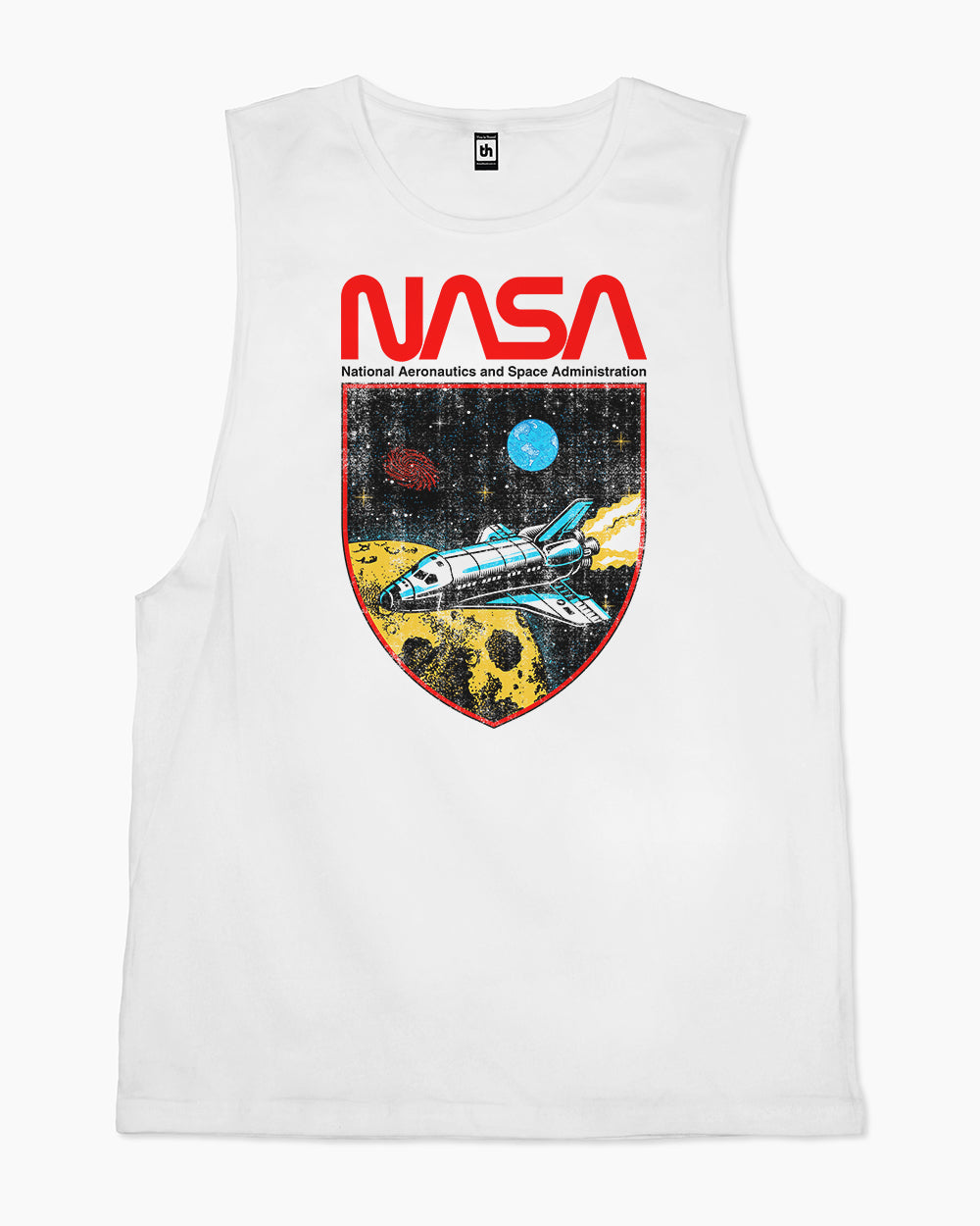 NASA Shield Tank Australia Online #colour_white