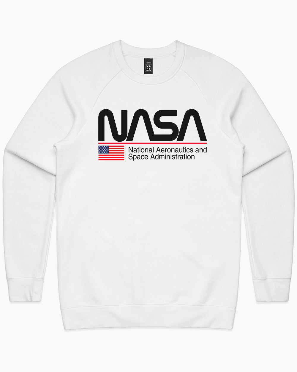 NASA US Sweater Australia Online #colour_white