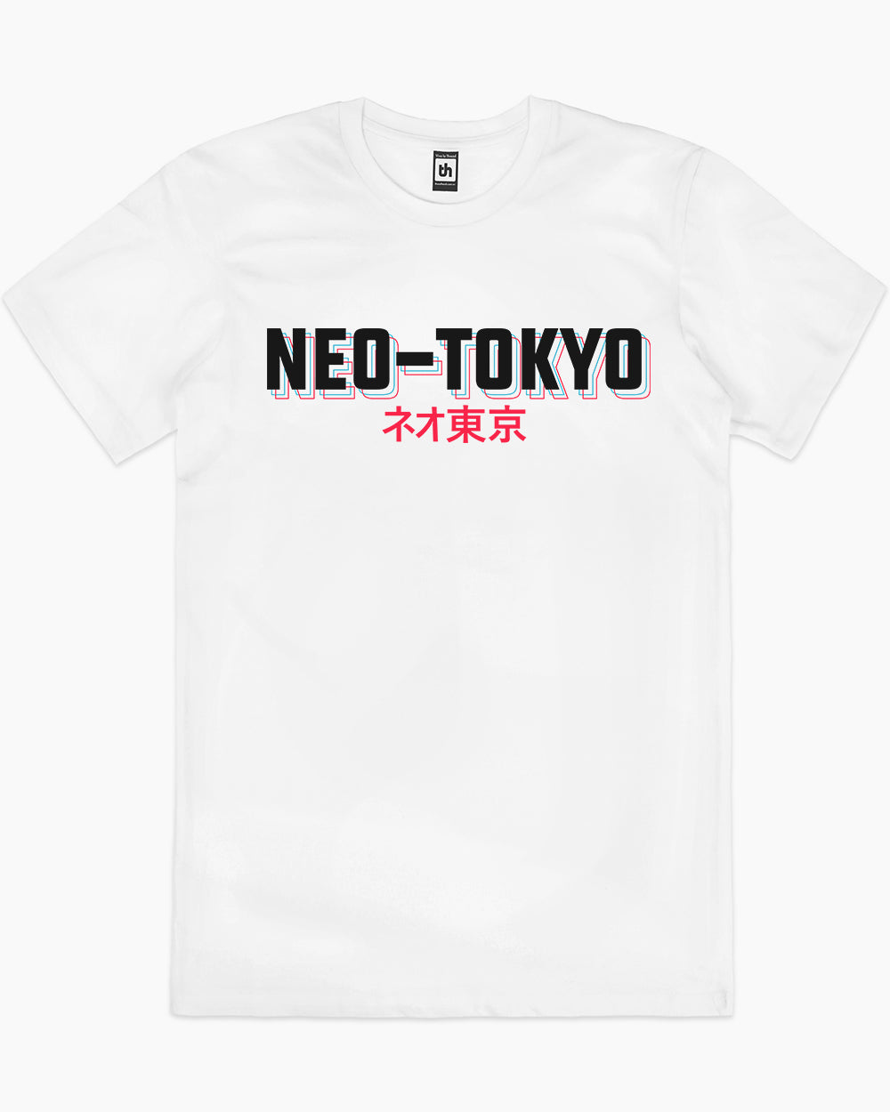 Neo-Tokyo T-Shirt Australia Online #colour_white