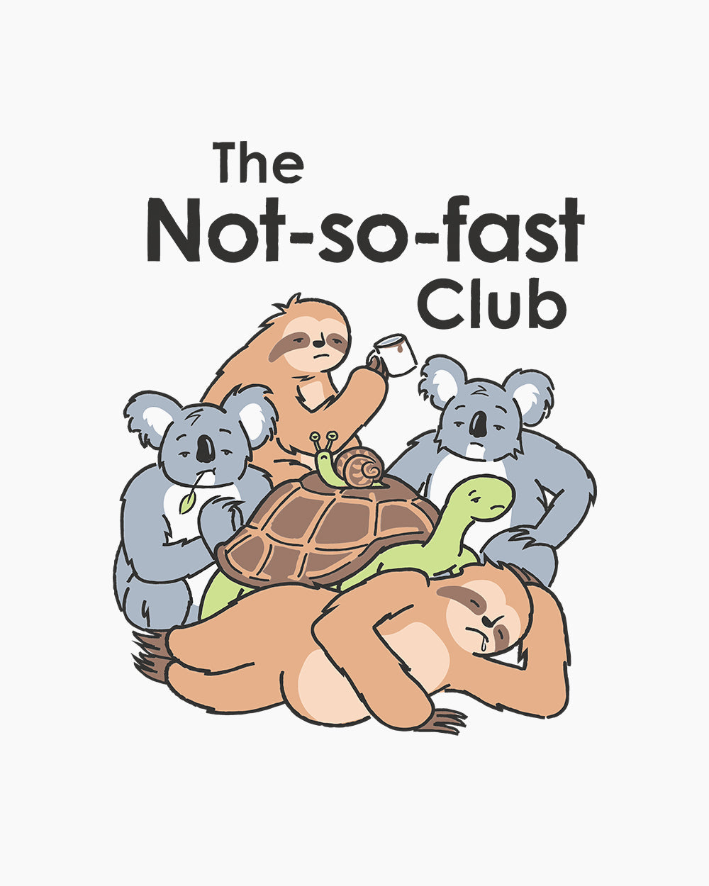 The Not-so-fast Club Hoodie Australia Online #colour_white