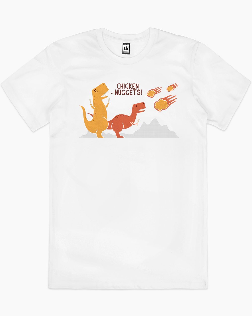 Nuggets T-Shirt Australia Online #colour_white