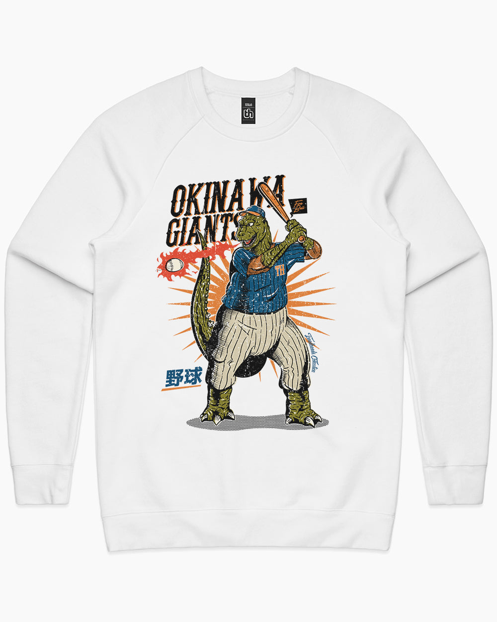 Okinawa Giants Sweater Australia Online #colour_white