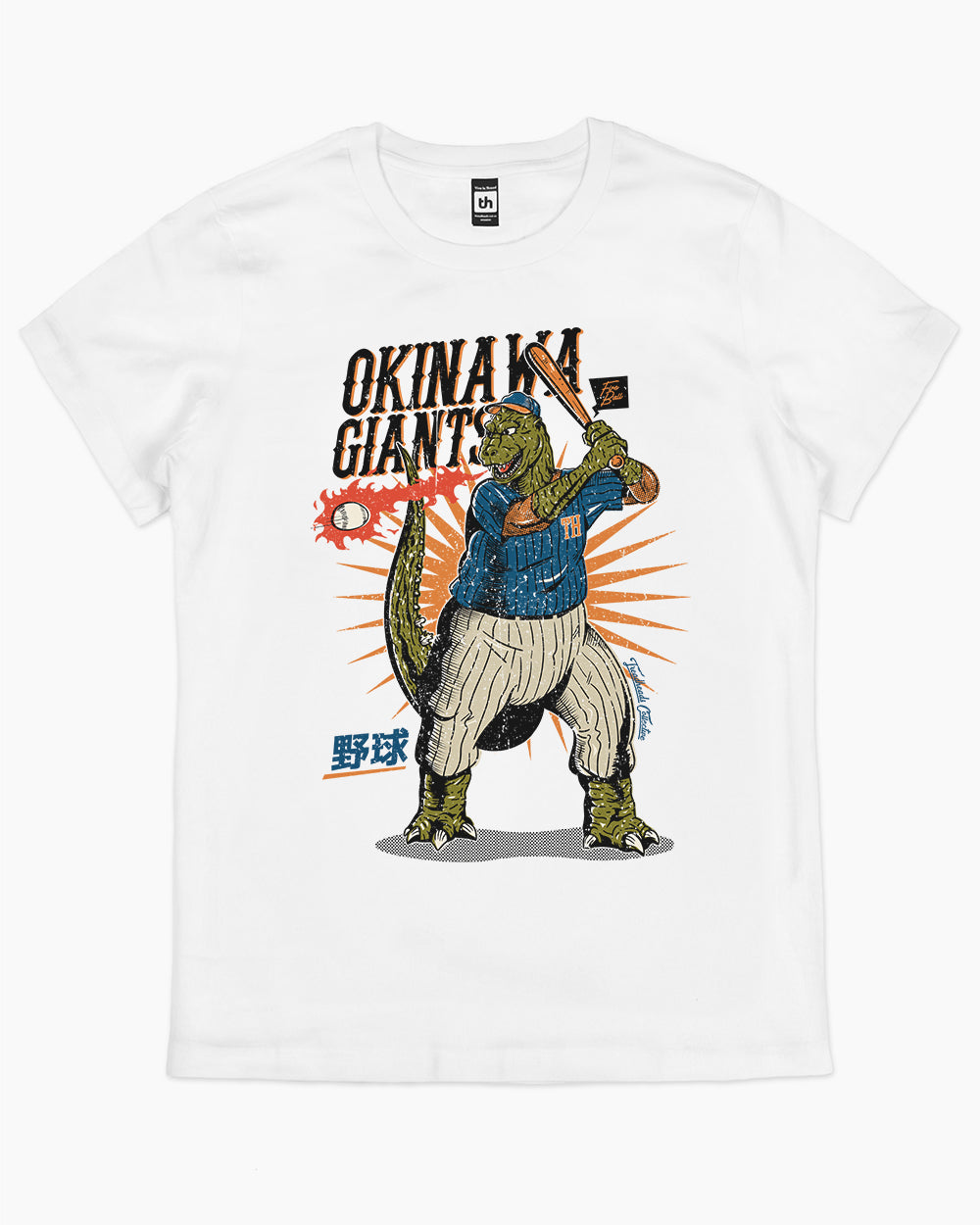 Okinawa Giants T-Shirt Australia Online #colour_white