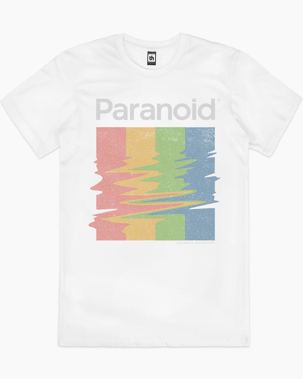 Paranoid T-Shirt Australia Online #colour_white