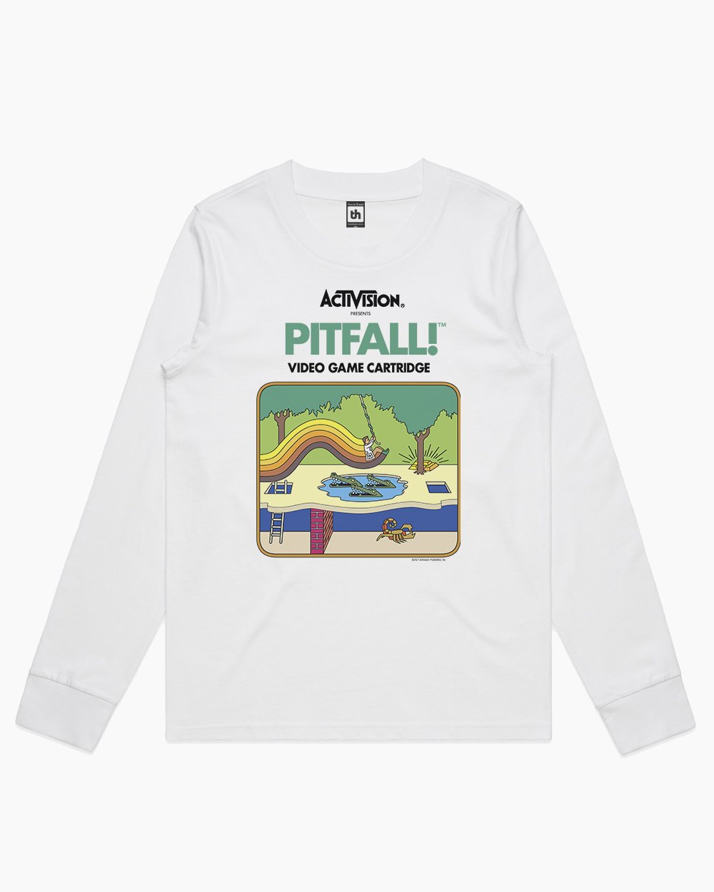 Pitfall Long Sleeve Australia Online #colour_white