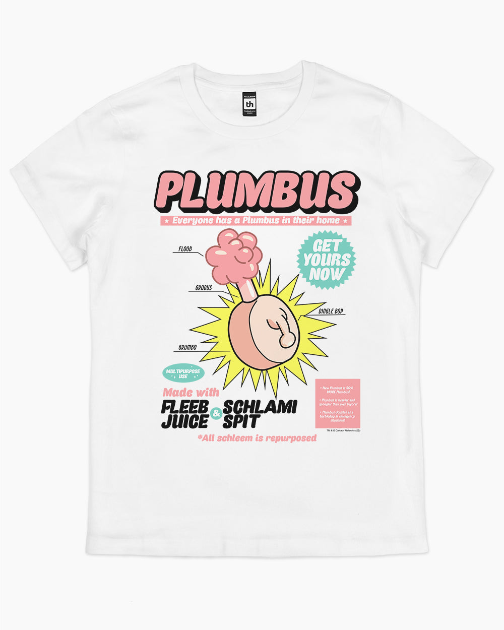 Plumbus T-Shirt Australia Online #colour_white