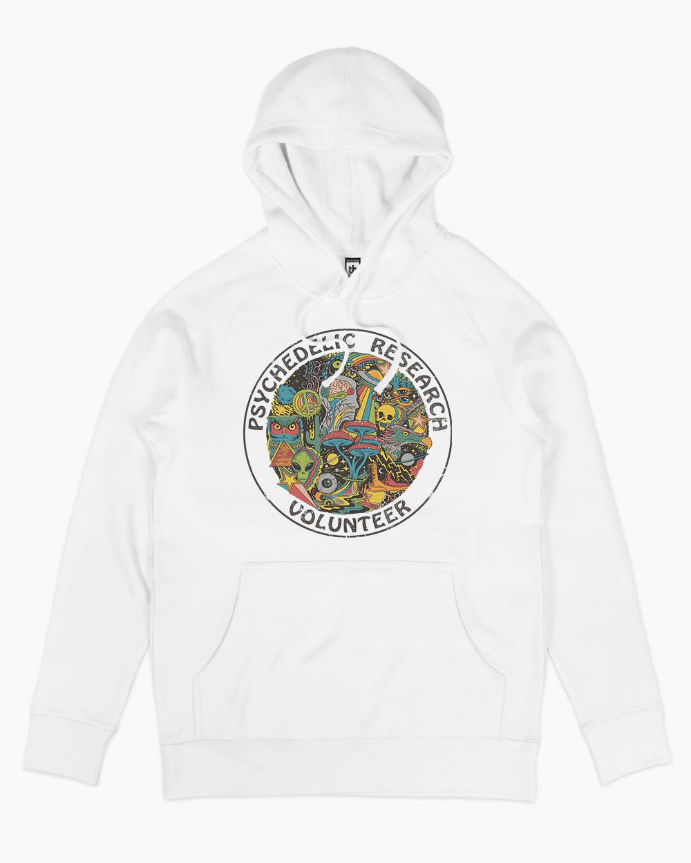 Psychedelic Research Volunteer Hoodie Australia Online #colour_white