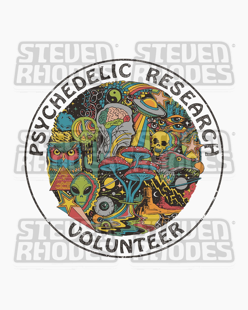 Psychedelic Research Volunteer Hoodie Australia Online #colour_white