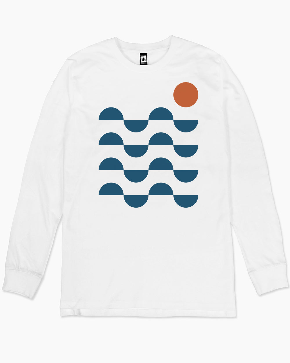 Regular Waves Long Sleeve Australia Online #colour_white