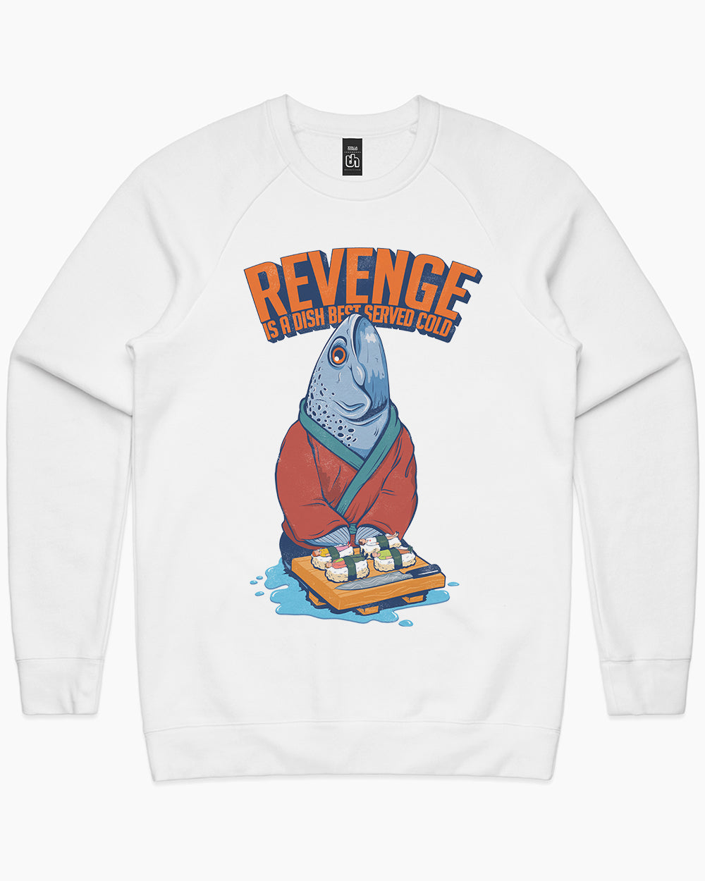 Revenge of the Sushi Sweater Australia Online #colour_white