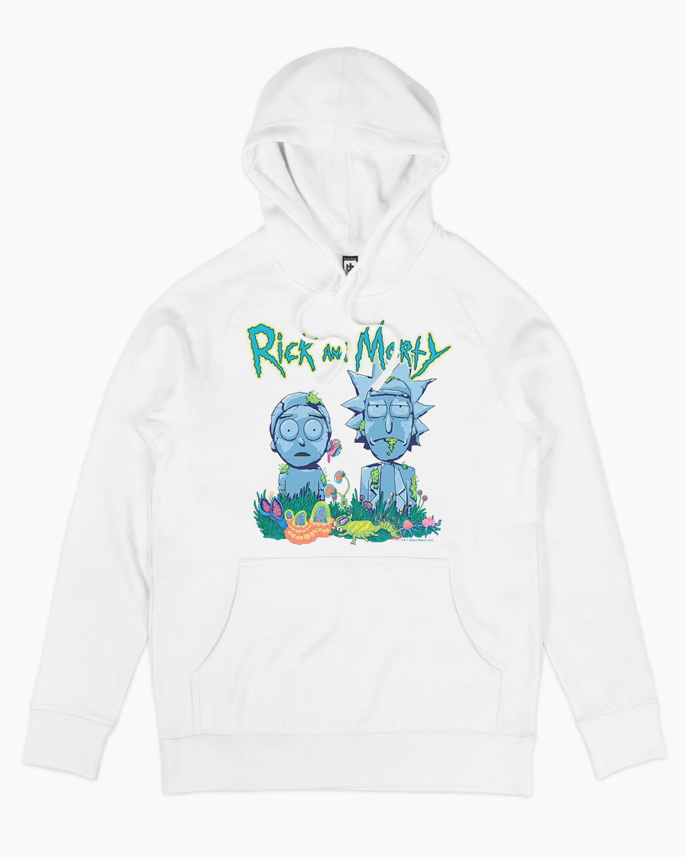 Rick and Morty Statues Hoodie Australia Online #colour_white